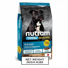 Nutram Total - T25 無薯無穀全犬糧 (三文魚+鱒魚) 中型犬 2kg/11.4kg