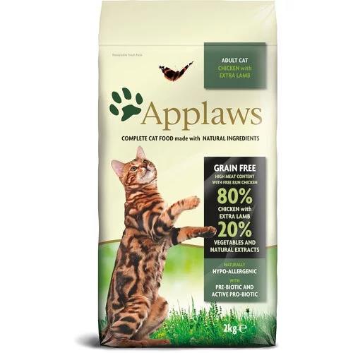 Applaws無穀物雞肉&羊配方成貓乾糧 2/7.5kg