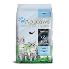 Applaws 無穀物雞肉配方幼貓乾糧 2/7.5kg