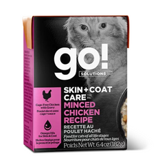 GO! SOLUTIONS™ 護膚美毛系列 免治雞肉貓糧配方
