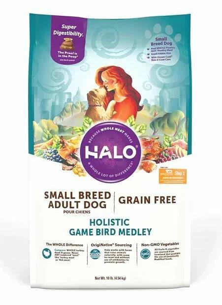 HALO - 全面無穀獵鳥小型成犬乾糧 4lb