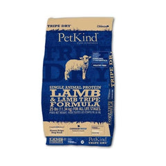 PetKind 無穀物羊草胃及羊肉配方狗乾糧 6/25磅