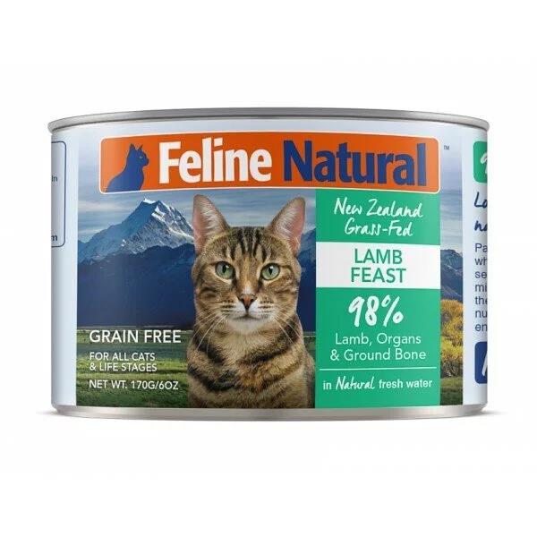 Feline Natural - 主食貓罐頭 羊肉盛宴 85g/170g